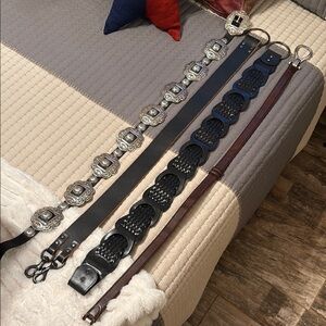 Ladies Leather Belt Bundle